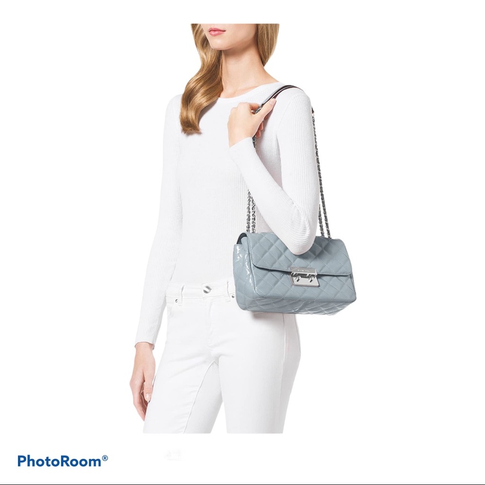 MK Sloan large chain shoulder bag